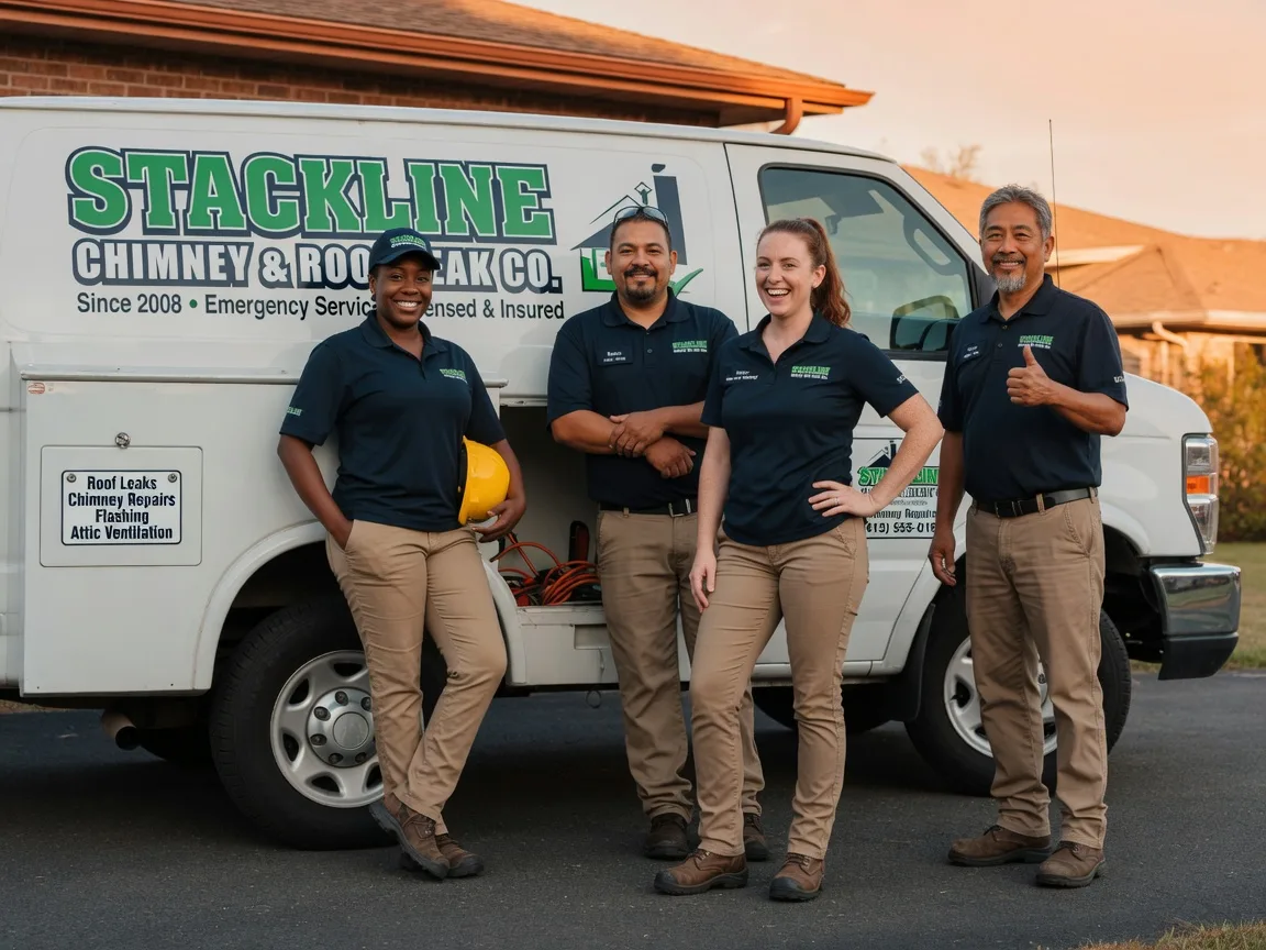 Chimney flashing repair company in Florence, MO